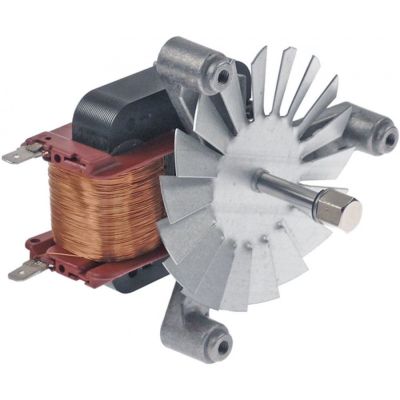 Ventilator de aer cald, 220-240 V, 24-28 W, L1 60 mm L2 25 mm L3 -mm, L4 87 mm, palete ø -mm, PLASET type M0850 - Cod 601199