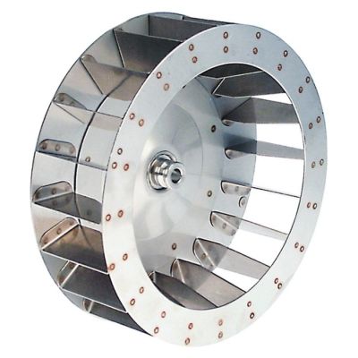 Rotor turbina ventilator ø 250 mm, H 78 mm, cu 20 de palete - 601215