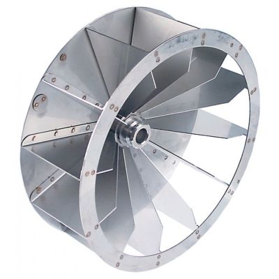 fan wheel D1 ø 300mm H1 100mm vanes 12 D2 ø 19,5mm D3 ø 23mm H2 46mm