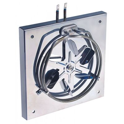 heater with fan 115/230V 50/60Hz 1600W L 240mm W 240mm D 85mm fan wheel ø 150mm male faston 6.3mm