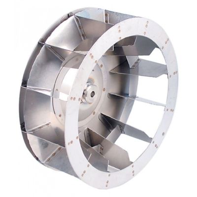 Turbina ventilator cu 12 aripioare ø 350 mm, H1 125 mm, ø int 12 mm - 601315