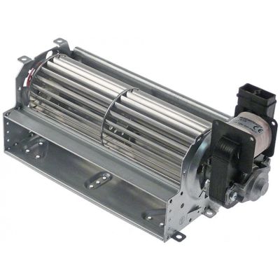 Ventilator tangential cu tambur ø 60 x 180 mm, pozitie motor dreapta, 230V, 50Hz, 19W, universal - 601340