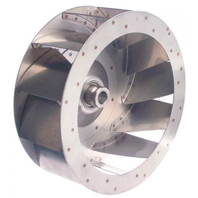fan wheel D1 ø 270mm H1 100mm vanes 12 D2 ø 19,5mm D3 ø 23mm H2 45mm