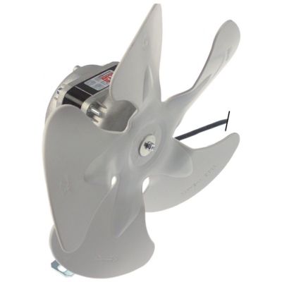 fan 230V 10W 50/60Hz fan wheel ø 254mm shaft length 14mm feet depth 85mm L 67mm W 83mm