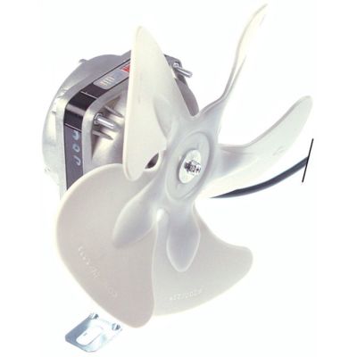 fan 230V 5W 50/60Hz fan wheel ø 200mm shaft length 12mm feet depth 71mm L 60mm W 83mm