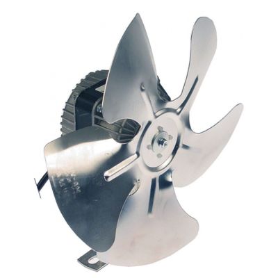 fan 230V 10W 50/60Hz fan wheel ø 230mm shaft length 10mm feet depth 70mm L 67mm W 83mm
