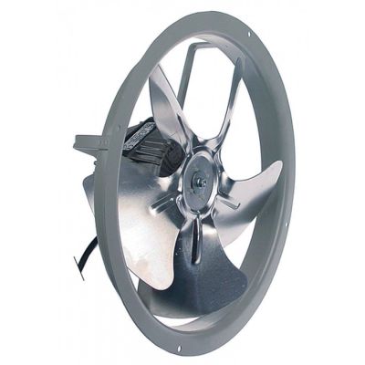 fan 230V 12W 50/60Hz fan wheel ø 230mm shaft length 10mm L 67mm W 85mm wing angle 31°