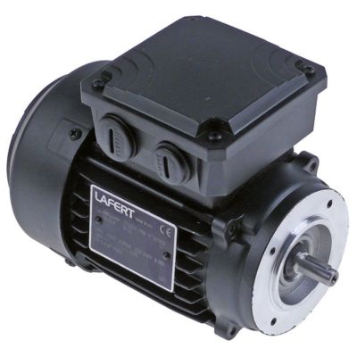Motor Lafert AMM56ZAA4, 0,09 kW, 230 V, 50 Hz, 1300 Rpm, ax ø 9 mm, flansa ø 80 mm - 601463