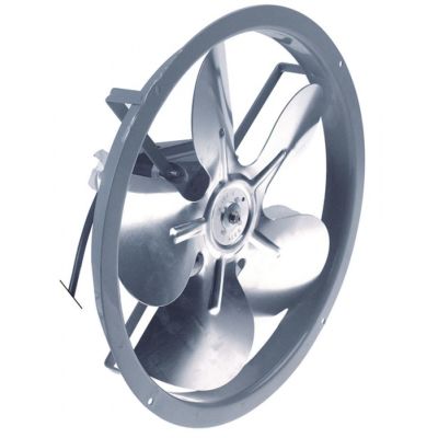 fan 230V 10W 50Hz fan wheel ø 195mm wing angle 22° connection cable 500mm