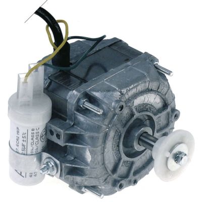 fan motor 35W 230V 50/60Hz L3 153mm W 83mm with capacitor capacitor 2,5µF
