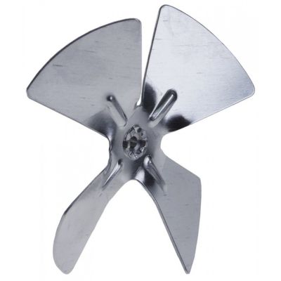 Elice ventilator ø 96 mm, ax ø 4 mm, aluminiu,  pentru suflare aer - 601564