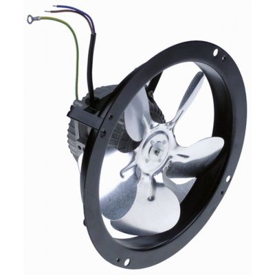 fan 230V 5W 50/60Hz fan wheel ø 172mm shaft length 20mm W 105mm wing angle 28°