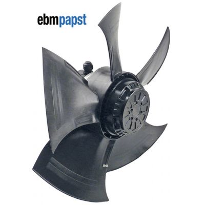 fan A4D500-AM03-01 fan wheel ø 500mm vanes 5 400V 50Hz 720W 1390rpm cable length 450mm