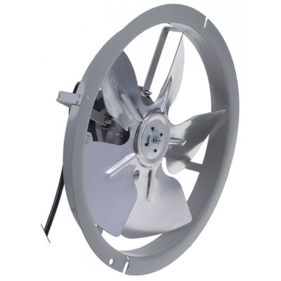 fan 230V 10W 50/60Hz fan wheel ø 230mm shaft length 13mm L 79,5mm W 277mm