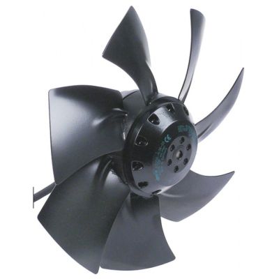Ventilator ebm-papst A2E250-AL06-09, ø 250 mm, 230V, 50/60Hz, 120/160W, 2500rpm, cablu L 200 mm - 601750