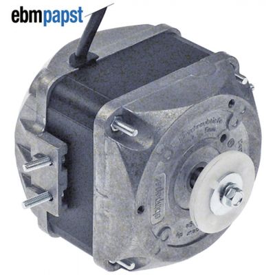 fan motor 18W 230V 50/60Hz L1 43,5mm L3 93mm W 78mm cable length 1500mm 1300/1550rpm ebm-papst