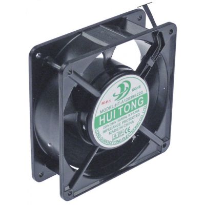 Ventilator axial patrat 120x120x38 mm, 230VAC, 50/60Hz, 22/38,4W, HT-A12038S220 - 601787