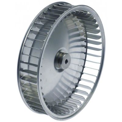 fan wheel D1 ø 197mm H1 43mm vanes 45 D2 ø 8mm D3 ø 8mm H2 25mm