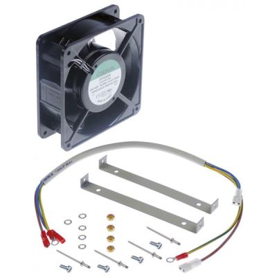 axial fan L 119mm W 119mm H 38mm 230VAC 50/60Hz 22/21W bearing slide bearing