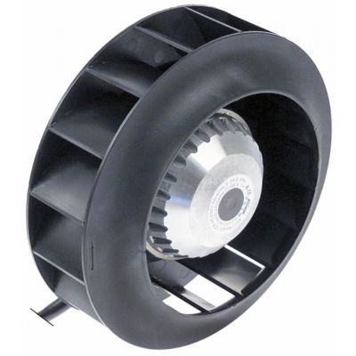 Ventilator REH190X62-1CN, ø turbina 190 mm, 16 lame, 230V, 50/60Hz, 0.39/0.49A, H 70 mm - 601858