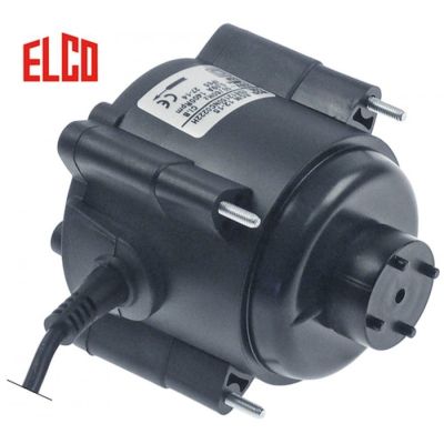 fan motor 14W 230V 50/60Hz L2 35-56mm L3 95mm W 80mm cable length 1000mm 1400rpm ELCO IQ motor