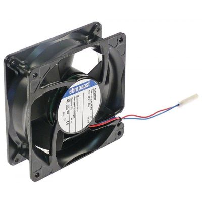 axial fan L 119mm W 119mm H 38mm 24VDC 19,5W connection cable manuf. no. 4114NH3R