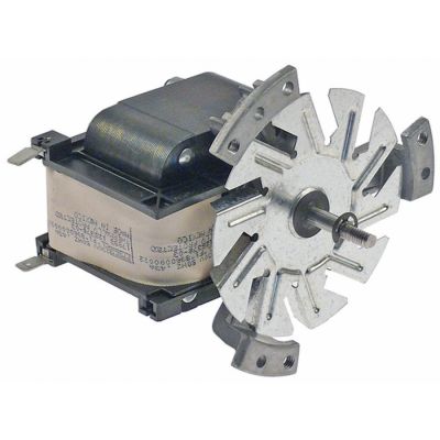 fan motor 230 V 0,43 A L1 80 mm L2 10 mm L3 10 mm L4 87 mm without fan wheel