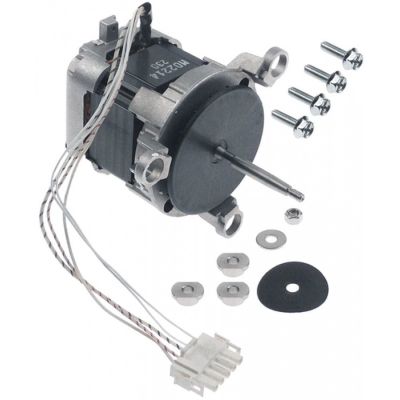 fan motor 230V 1 phase 50/60Hz L1 110mm L2 50mm L3 12mm D1 ø 8mm D2 ø 6mm mounting thread M6