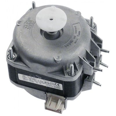 fan motor ELCO 18W 230V 50/60Hz bearing slide bearing L1 91mm L2 83mm W 83mm