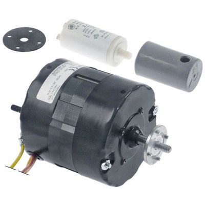 fan motor 10W 240V 50Hz cable length 200mm FASCO AE1E5781K with capacitor bearing slide bearing