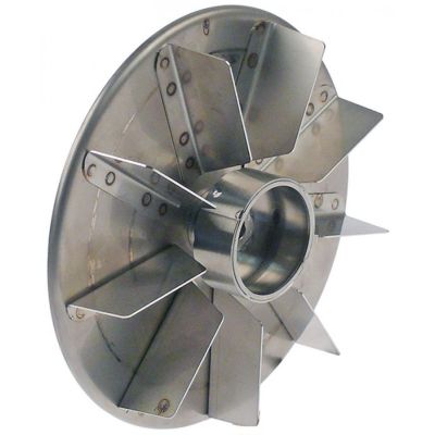 fan wheel D1 ø 175mm H1 38,5mm vanes 9 D2 ø 8mm D3 ø 8mm H2 10mm H3 12mm