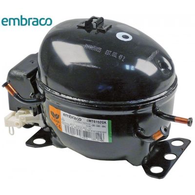 compressor coolant R404a/R507 type NB6152GK 230V 50Hz MBP fully hermetic 10,3kg power input 379W
