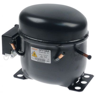 Compresor HPY12AA, refrigerant R600a, 220-240 V, 50Hz, LBP 8,8 kg, 1/5 cai putere, capacitate cilindrica 12cm³, RSIR H 200 mm - 605141