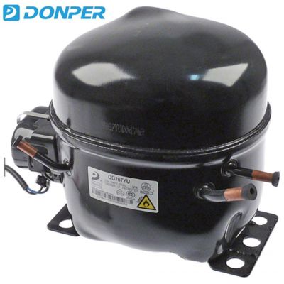 compressor DONPER type QD167YU coolant R600a 220-240V 50Hz fully hermetic 11,9kg