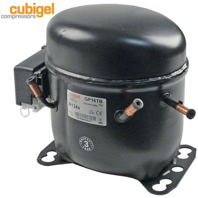 compressor coolant R134a type GP16TB 220-240V 50Hz HMBP 12kg 3/8HP power input 690W