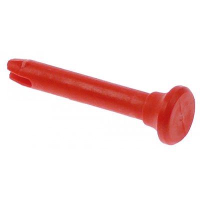 bolt for lever L 56mm ø 8mm red