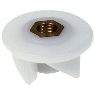 Cuplaj pentru cana ø 27 mm, H 14 mm, filet M6 stanga, 4 dinti - 651009