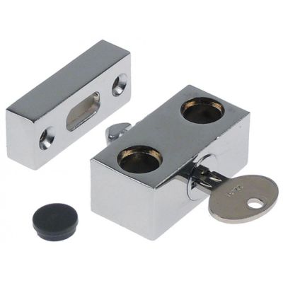 locking device L 50mm W 20mm H 20/12mm overall height 40mm