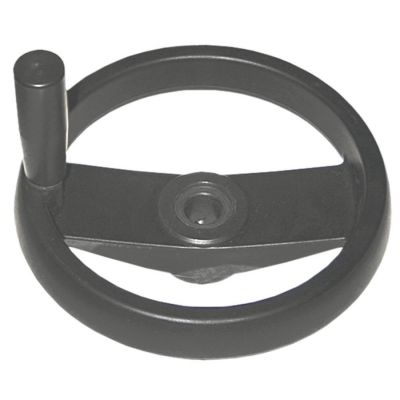 hand wheel ø 200mm D1 ø 48mm bore ø 20mm L1 30mm L2 60mm with folding handle handle length 82mm