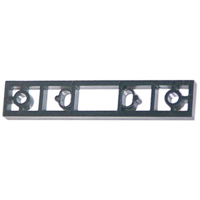 base plate plastic L 100mm W 19mm thickness 6mm for edgemount hinge series 4500