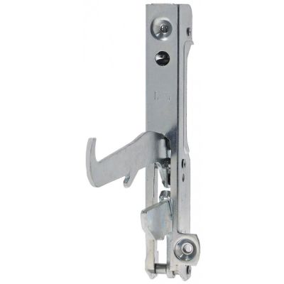 oven hinge lever length 120 mm mounting distance 120 mm spring thickness 3,2 mm - Code 690156