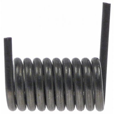 torsion spring ø 20,2 mm L2 40 mm wire gauge ø 3,8 mm mounting pos. right L1 25 mm - Code 690185