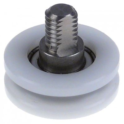 roller rollerø 28mm B1 10mm thread M8 thread L 10mm