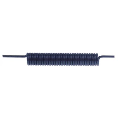 torsion spring ø 15 mm L2 80 mm wire gauge ø 2,5 mm mounting pos. left L1 27 mm