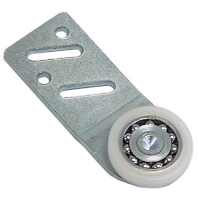 roller rollerø 25mm tread plastic with holder mounting pos. rear bearing ball bearing