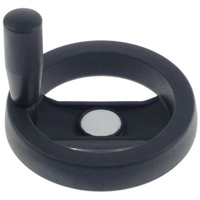 hand wheel ø 130mm D1 ø 32mm bore ø 14mm thread M6 hole distance 8mm L1 22mm L2 50mm