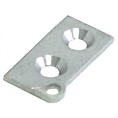 hinge bearing without bolt mounting pos. bottom
