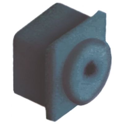 bush for door hinge ID ø 7,5mm L 25,5mm W 25,5mm black H 4,5mm