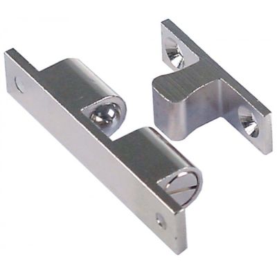 ratchet lock L 69 mm W 13 mm H 20 mm mounting distance 57 mm complete with door catch - Code 690903
