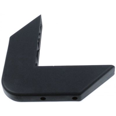 bumper angle L 237x237mm grey